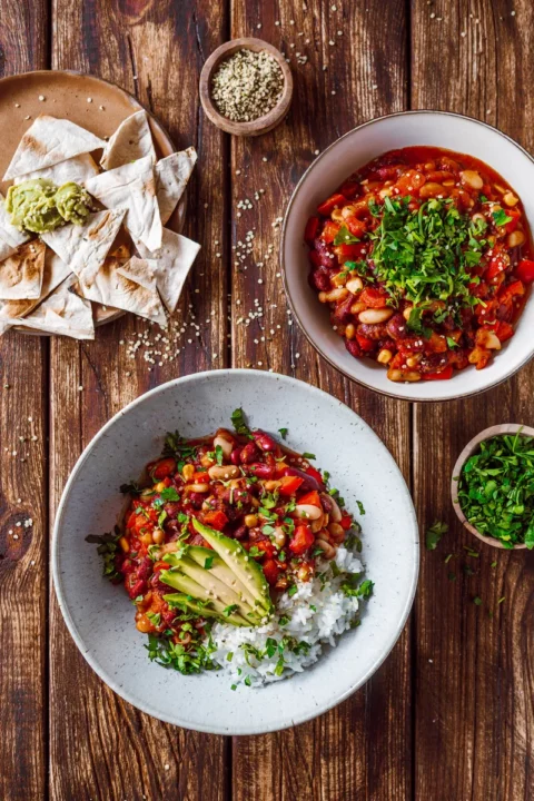 Chili sin carne